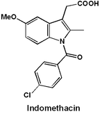 Indomethacin structure