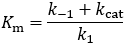 Steady-state equation for Km