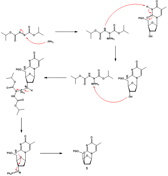 Mitsunobu reaction mechanism