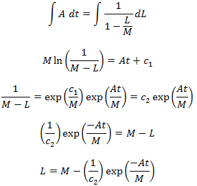 Hair length differential equation solution
